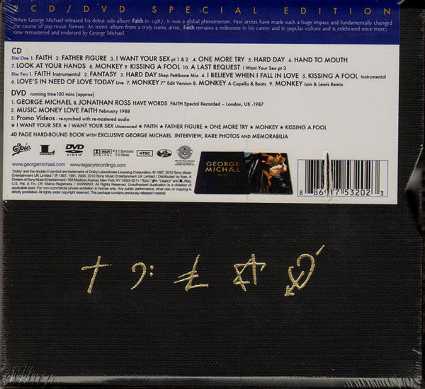 George Michael - Faith (CD) - Discogs image 3