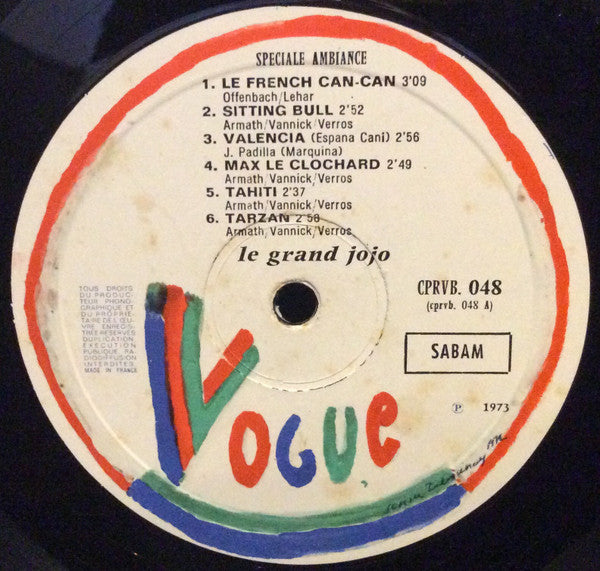 Lange Jojo - Special Ambiance Volume 2 (LP) - Discogs image 3