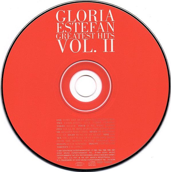 Gloria Estefan - Greatest Hits Vol. II (CD) - Discogs image 3