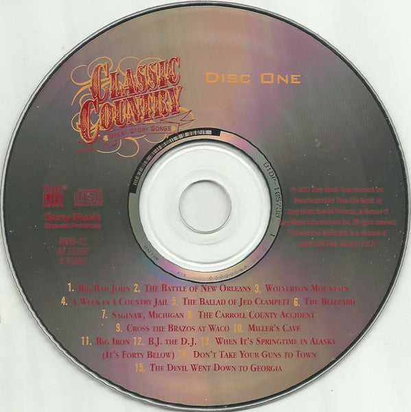 Various - Classic Country - Great Story Songs (2xCD) - Discogs image 3