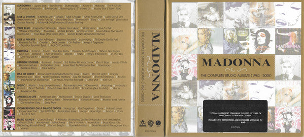 Madonna - The Complete Studio Albums (1983 - 2008) (3xCD) - Discogs image 5