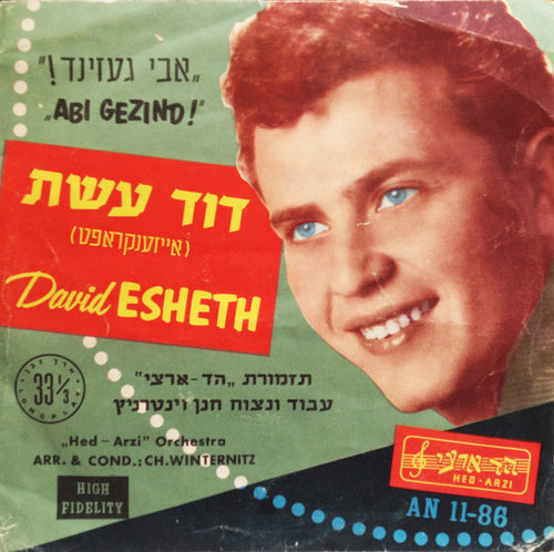 David Eshet - Abi Gezind! (10")