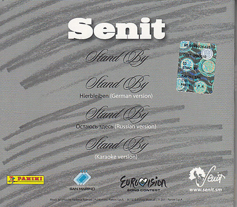 Senhit Zadik Zadik - Stand By (CD) - Discogs image 3