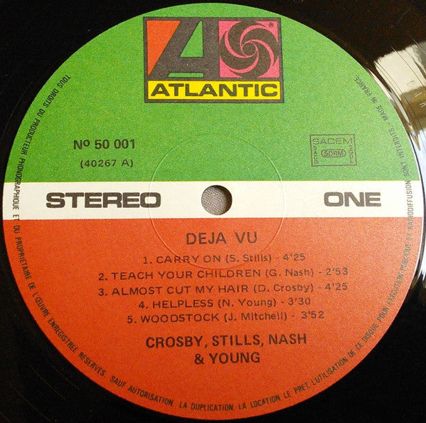 Crosby, Stills, Nash & Young - Déjà Vu (LP) - Discogs image 3