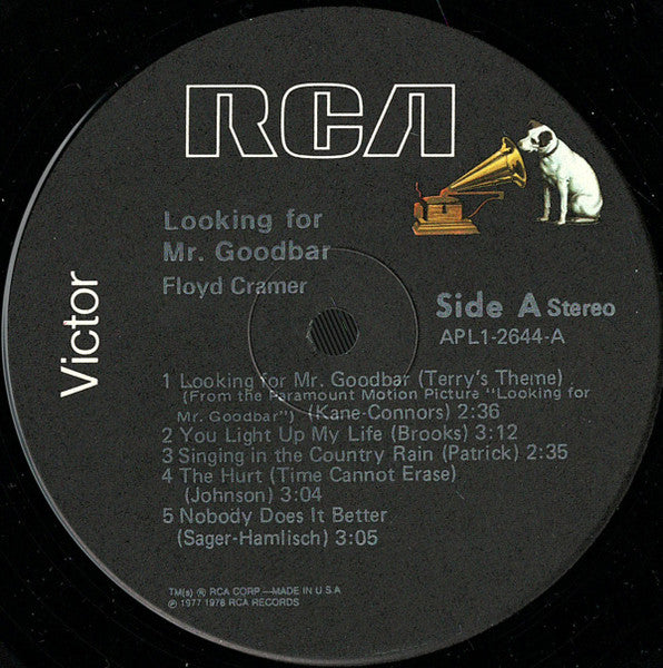 Floyd Cramer - Looking For Mr. Goodbar (Terry's Theme) (LP) - Discogs image 3