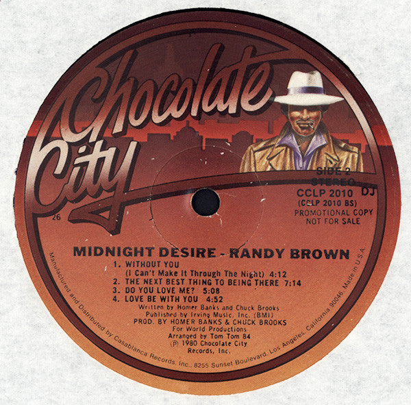 Randy Brown (2) - Midnight Desire (LP) - Discogs image 4