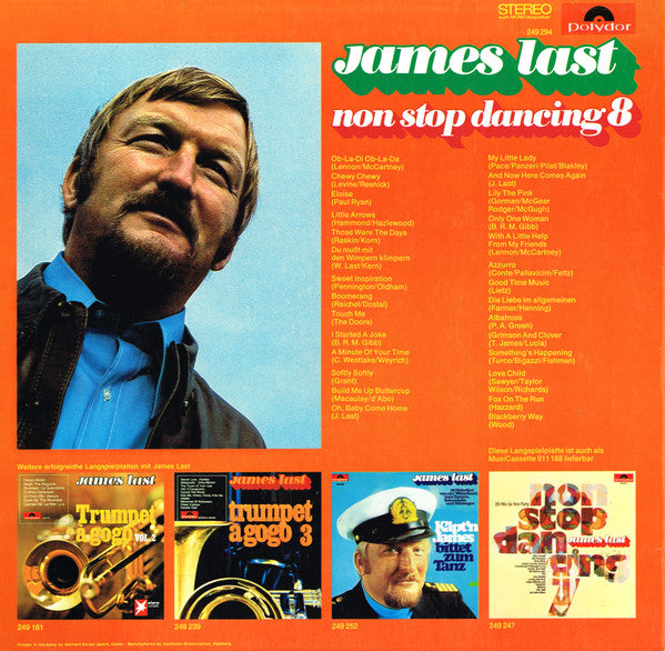 James Last - Non Stop Dancing 8 (LP) - Discogs image 2