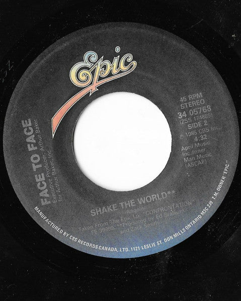 Face To Face (3) - Tell Me Why (7") - Discogs image 2