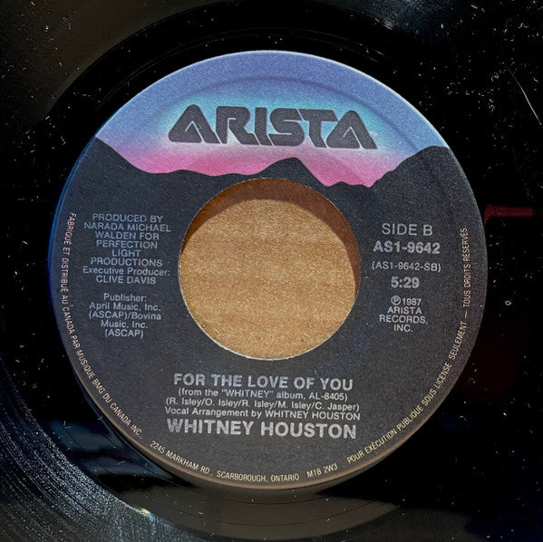 Whitney Houston - So Emotional (7") - Discogs image 4