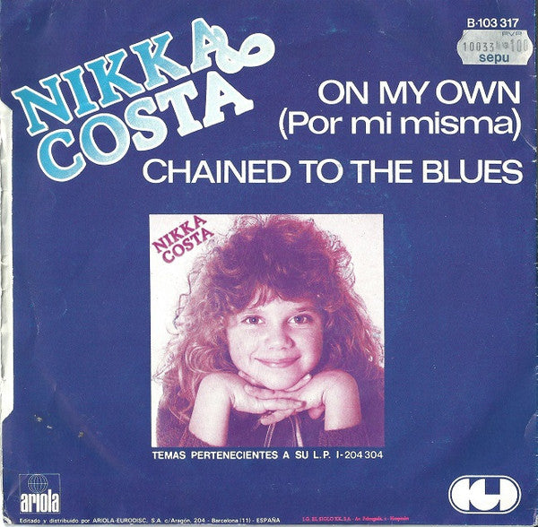 Nikka Costa Featuring Don Costa - On My Own = Por Mi Misma (7") - Discogs image 2
