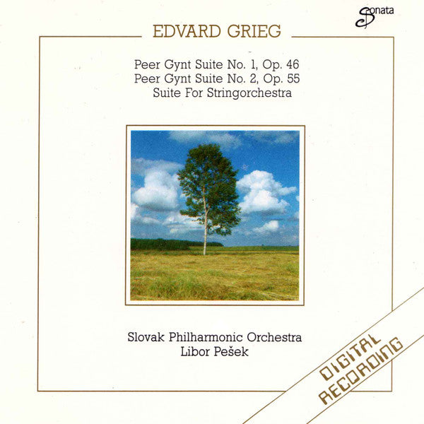 Edvard Grieg, Slovak Philharmonic Orchestra, Libor Pešek - Peer Gynt Suites 1 & 2 - Holberg Suite (CD) - Discogs image 4