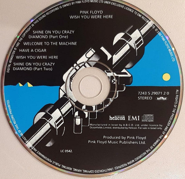 Pink Floyd - Wish You Were Here (CD) - Discogs image 2