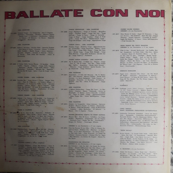 Adel Valentine - Tanghi Gialli (LP) - Discogs image 2