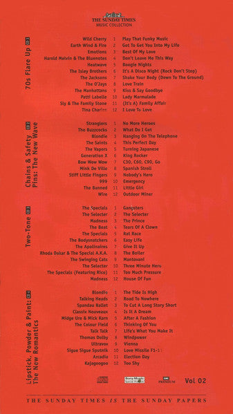Various - Permanent Revolution: From Disco Fever To The New Romantics (4xCD) - Discogs image 4