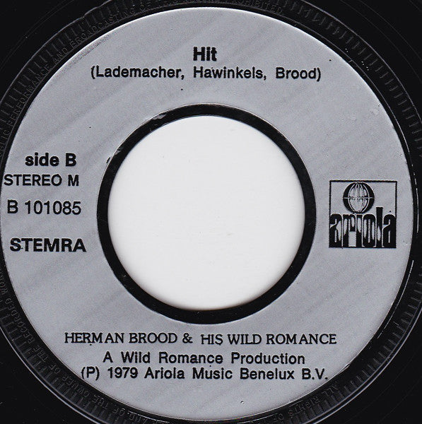 Herman Brood & His Wild Romance - I Love You Like I Love Myself (7") - Discogs image 4
