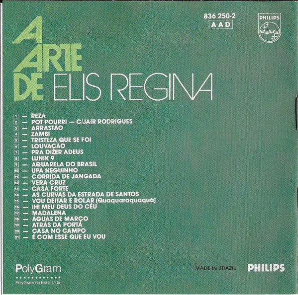 Elis Regina - A Arte De Elis Regina (CD) - Discogs image 4