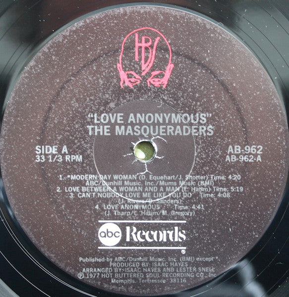 Masqueraders, The - Love Anonymous (LP) - Discogs image 3