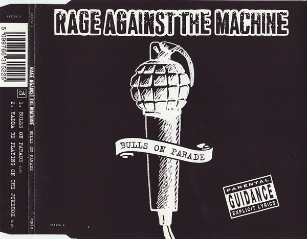 Rage Against The Machine - Bulls On Parade (CD) - Discogs image 2
