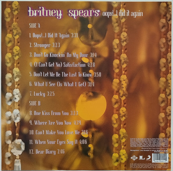 Oops!...I Did It Again - Discogs image 5