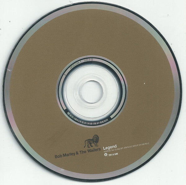 Bob Marley & The Wailers - Legend (The Best Of Bob Marley & The Wailers) (CD) - Discogs image 3