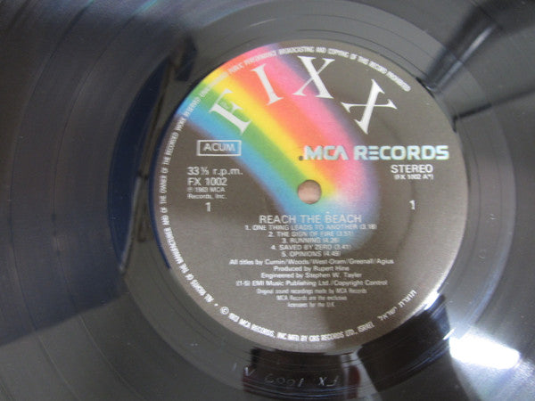 Fixx, The - Reach The Beach (LP) - Discogs image 4
