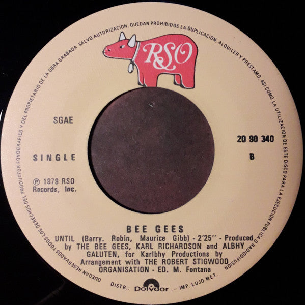 Bee Gees - Tragedy (7") - Discogs image 4