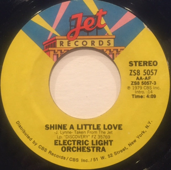 Electric Light Orchestra - Shine A Little Love (7") - Discogs image 3