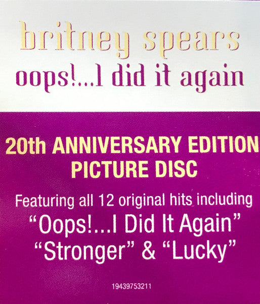 Oops!...I Did It Again - Discogs image 6
