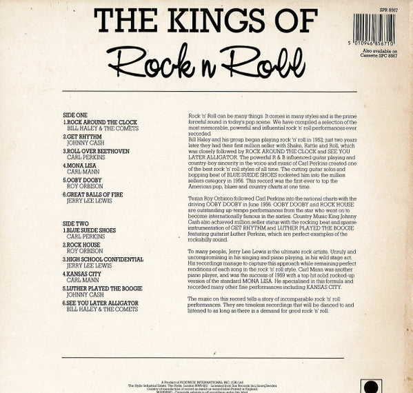 Various - The Kings Of Rock 'N' Roll (LP) - Discogs image 2