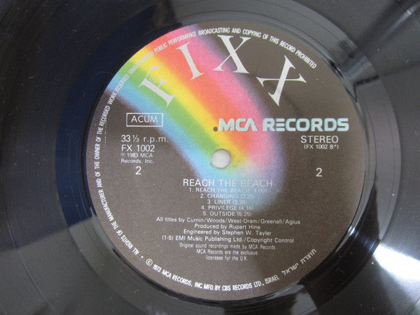 Fixx, The - Reach The Beach (LP) - Discogs image 5