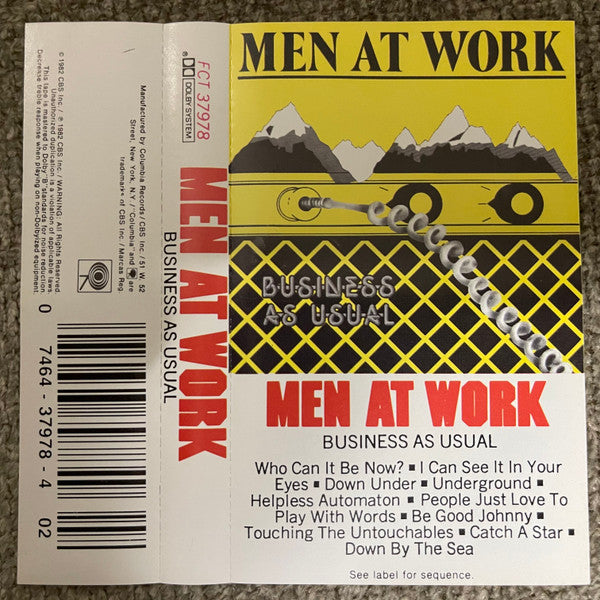 Men At Work - Business As Usual (Cassette)