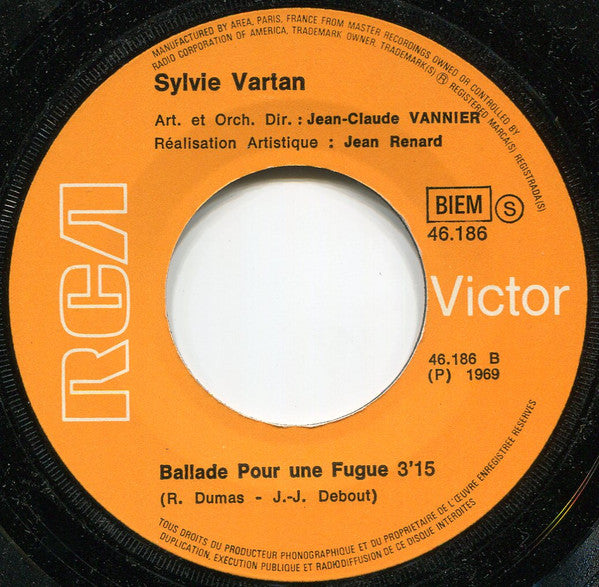 Sylvie Vartan - Le Roi David (7") - Discogs image 4