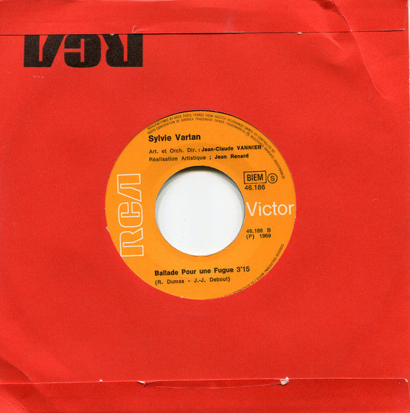 Sylvie Vartan - Le Roi David (7") - Discogs image 2
