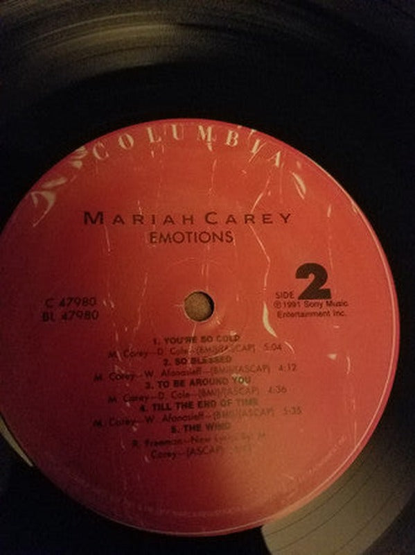 Mariah Carey - Emotions (LP) - Discogs image 4