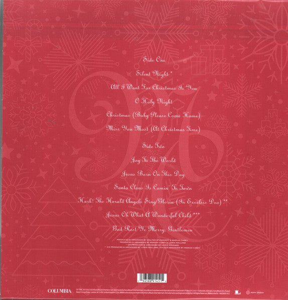 Mariah Carey - Merry Christmas (LP) - Discogs image 2