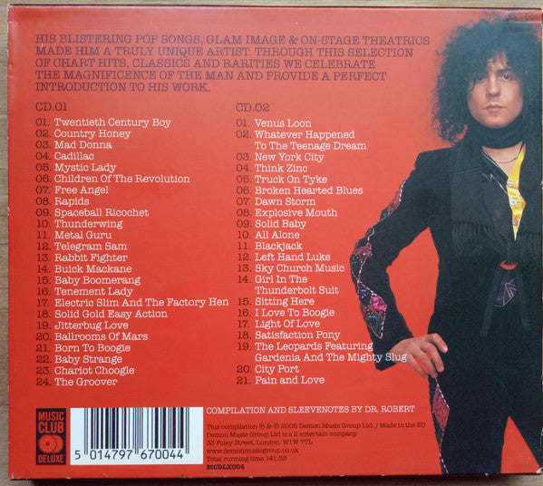 T. Rex - Children Of The Revolution (An Introduction To Marc Bolan) (2xCD) - Discogs image 2