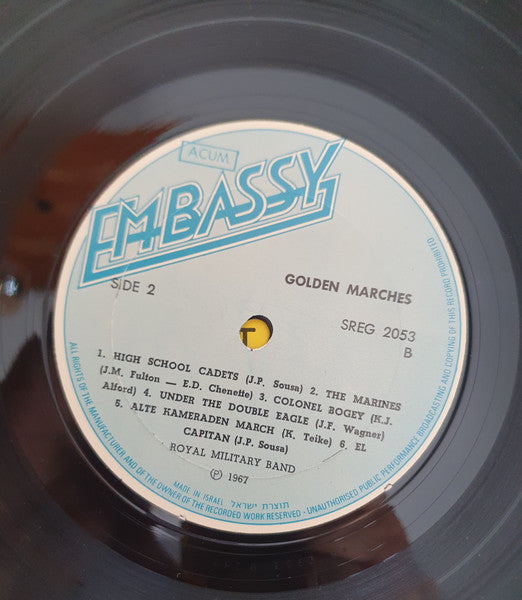 Royal Military Band - Golden Marches (LP) - Discogs image 3