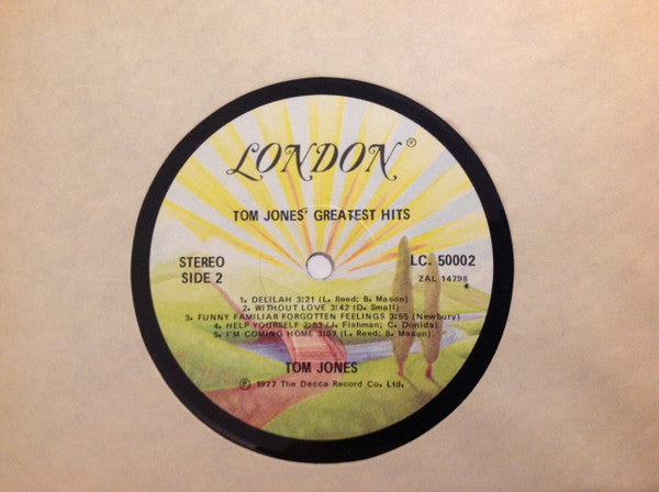 Tom Jones - Greatest Hits (LP) - Discogs image 3