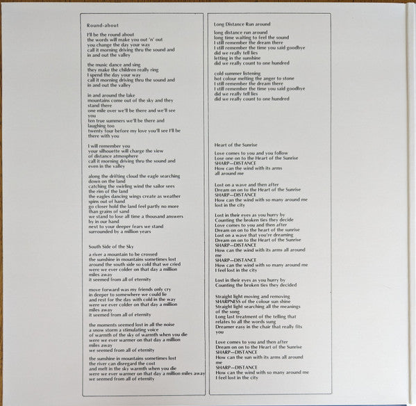 Yes - Fragile (LP) - Discogs image 6