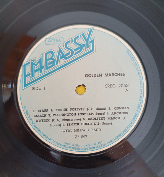 Royal Military Band - Golden Marches (LP) - Discogs image 4