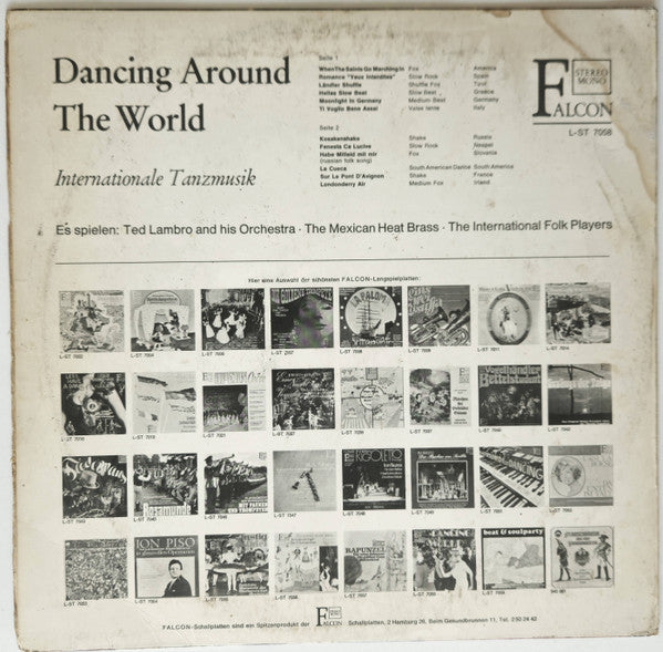 Ted Lambro And His Orchestra, Mexican Heat Brass, The, International Folk Players, The - Dancing Around The World (Tanzmusik Internationale) (LP) - Discogs image 2