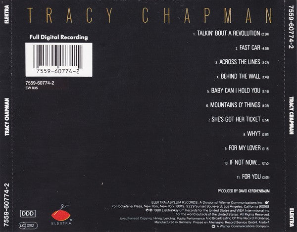 Tracy Chapman - Discogs image 2