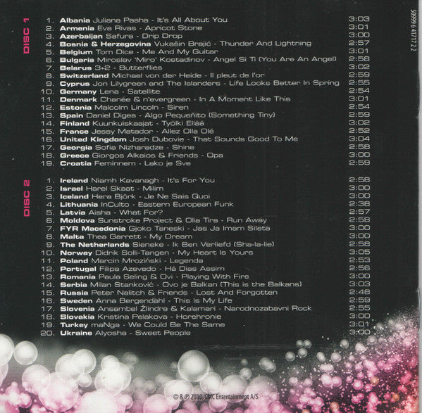 Various - Eurovision Song Contest Oslo 2010 - Share The Moment (2xCD) - Discogs image 2