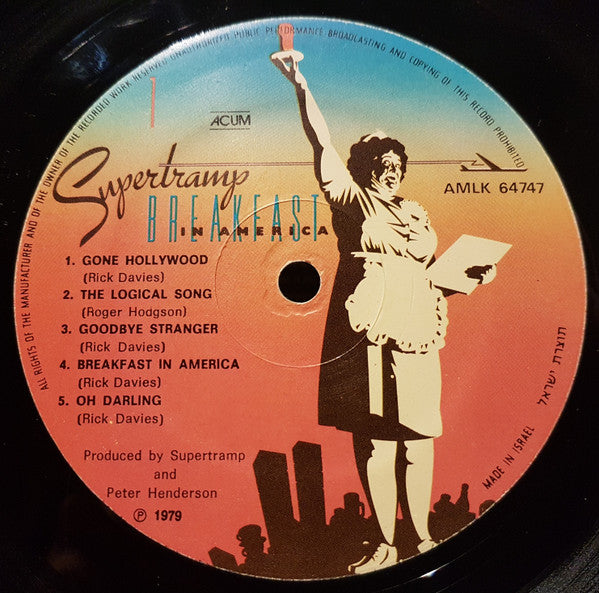 Supertramp - Breakfast In America (LP) - Discogs image 3
