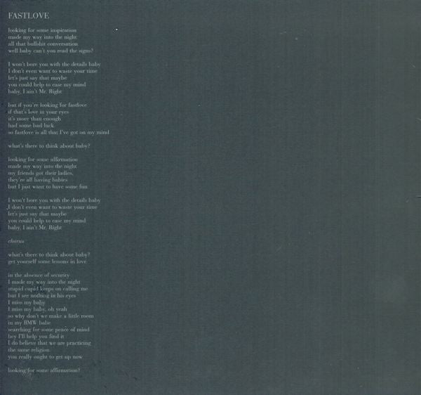 George Michael - Fastlove (CD) - Discogs image 3