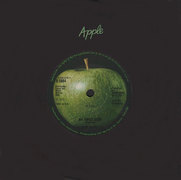 George Harrison - My Sweet Lord (7") - Discogs image 3