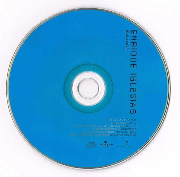 Enrique Iglesias - Bailamos (CD) - Discogs image 3