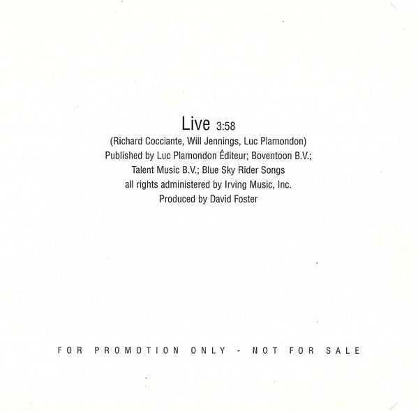 Céline Dion - Live (CD) - Discogs image 3