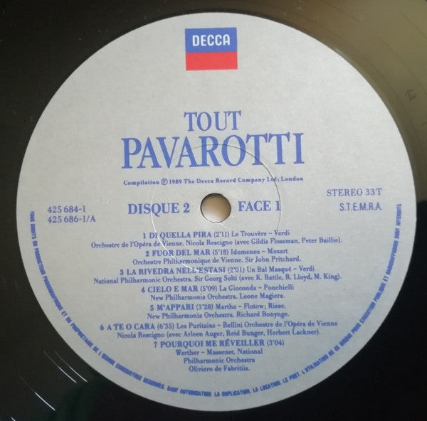 Tout Pavarotti - Discogs image 4