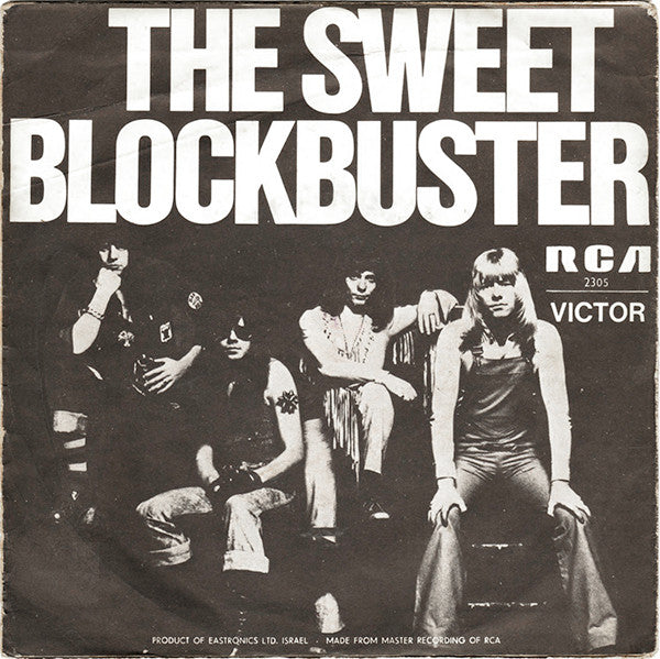 Sweet, The - Blockbuster (7") - Discogs image 2